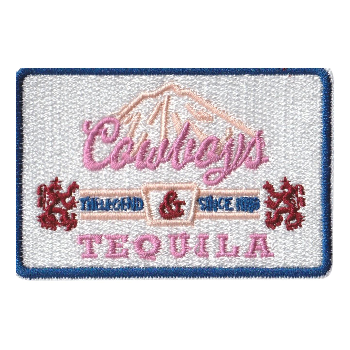 Embroidered Cowboys and Tequila Patch