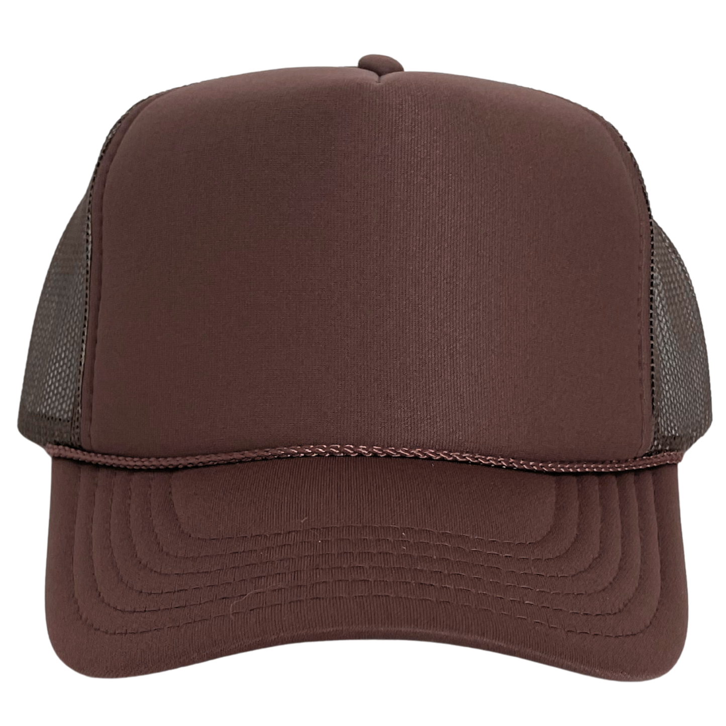 Custom Trucker Hat, Brown