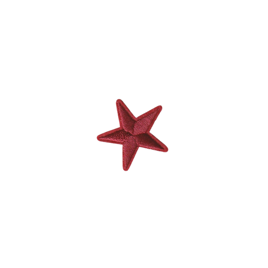 Small Red Star Patch