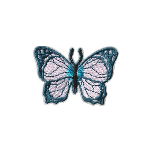 Pink and Blue Butterfly Patch