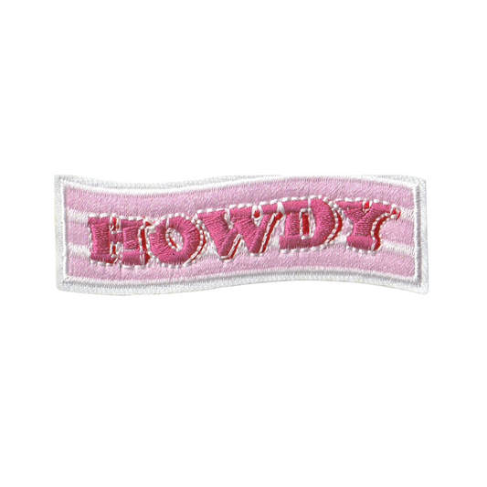 Fuzzy Howdy Patch