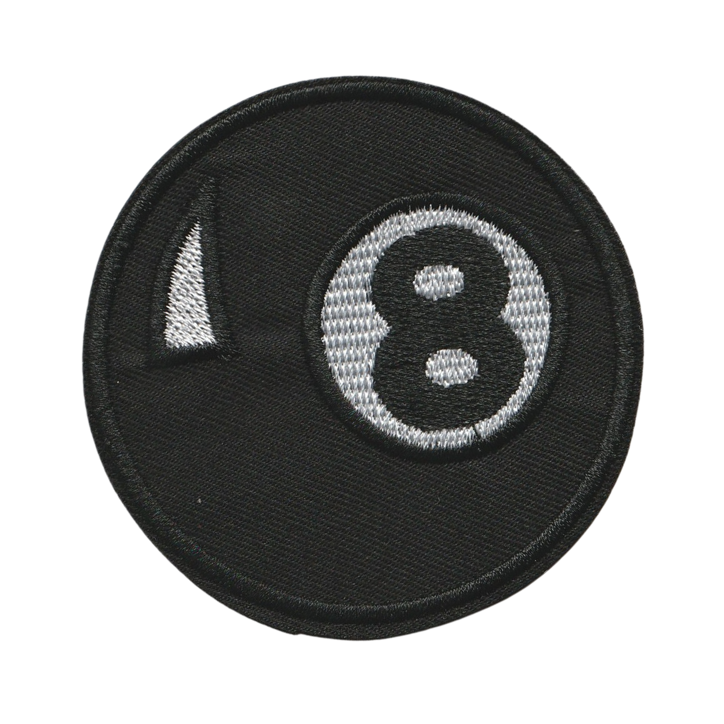 Black 8 Ball Patch