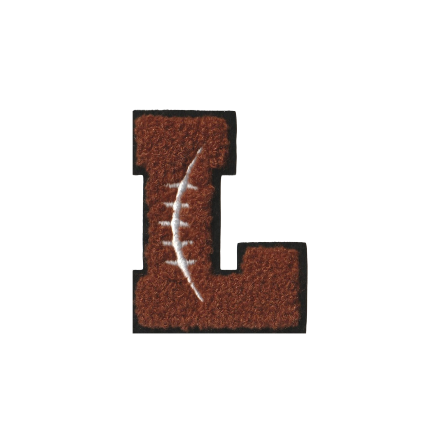 Fuzzy Letter L Patch