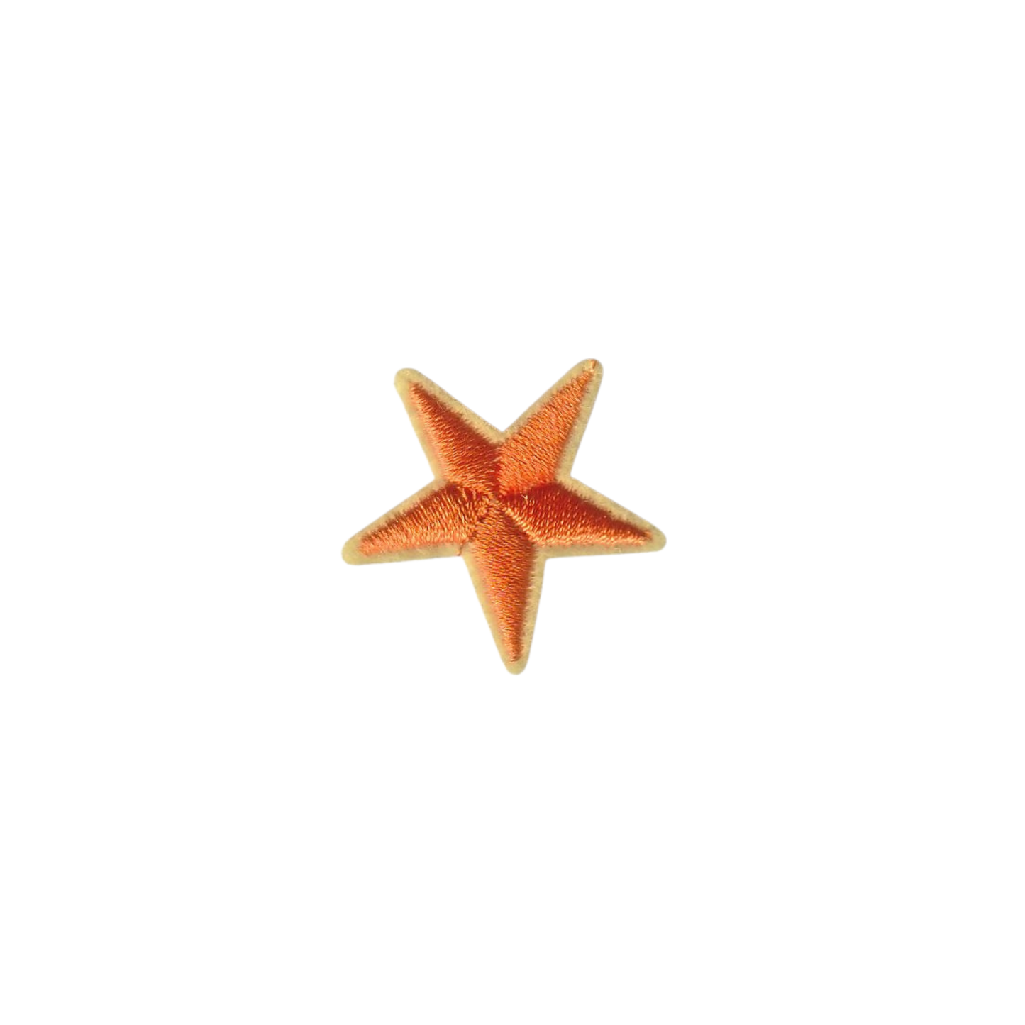 Small Orange Star Patch