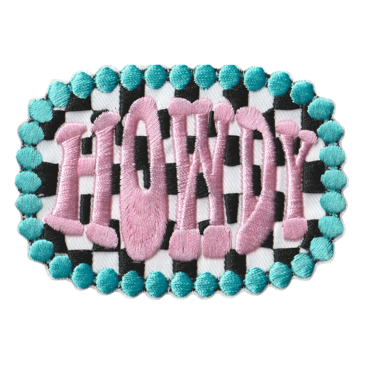 Howdy Embroidered Patch