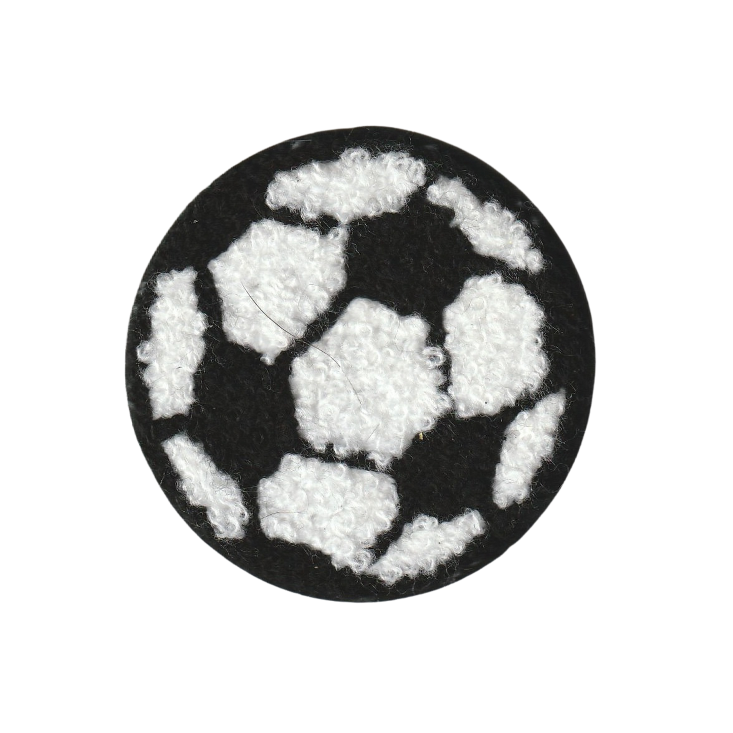 Fuzzy Soccer Ball Patch