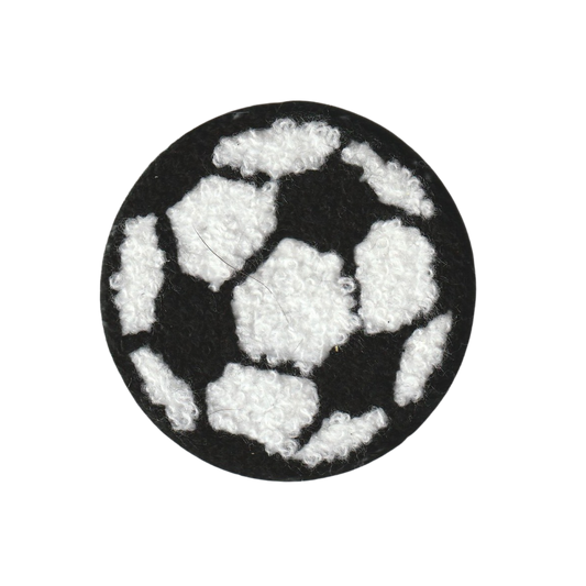 Fuzzy Soccer Ball Patch