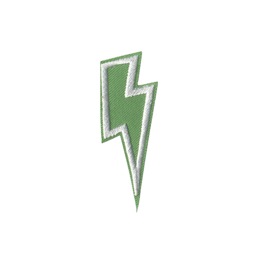 Green Lightning Patch