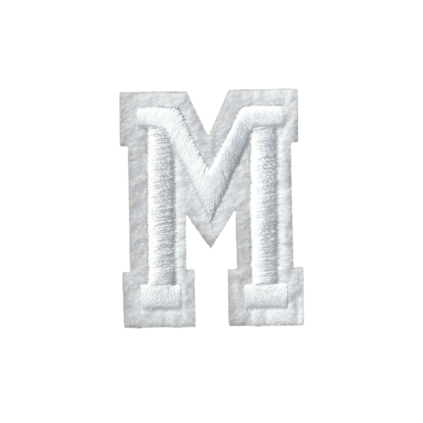 White Varsity Letter