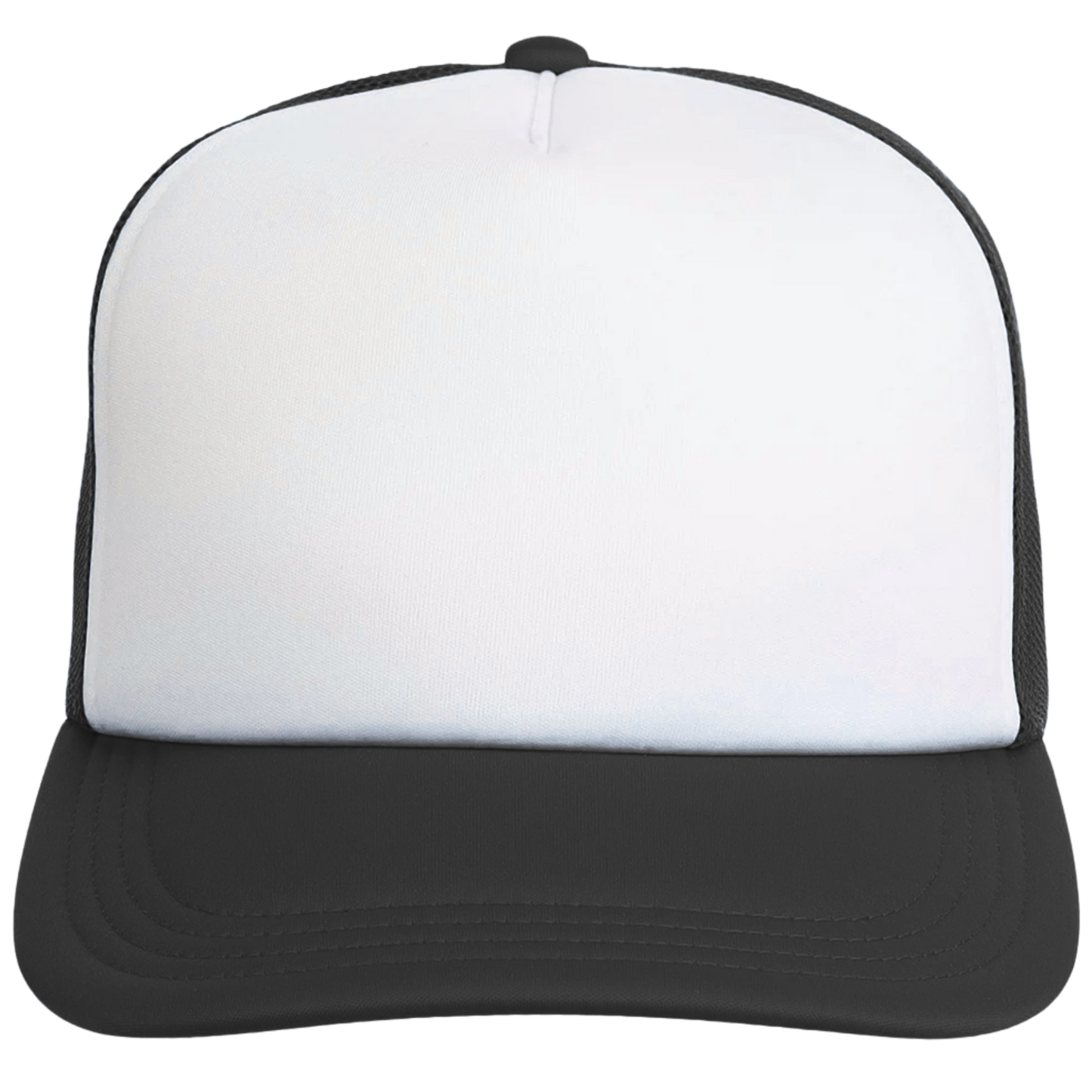 Custom Trucker Hat, Black and White
