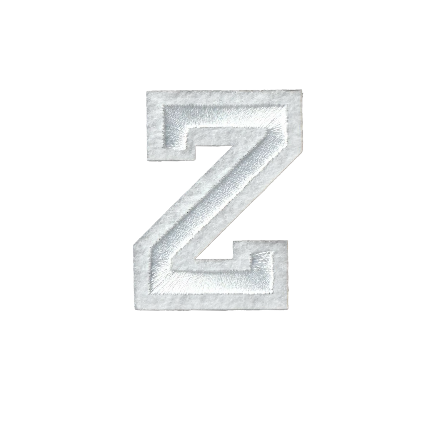 White Varsity Letter